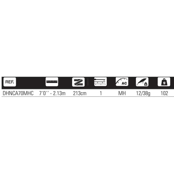 Hart Haspelspö Nation Carnassier Silver 2.13 m / 12-38 g