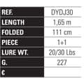 Miniatyrbillede 2 af 2: Yokozuna Vippende Stang Deep  1.65 m / 2-30 Lbs