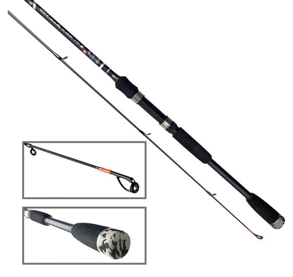 Spinnestang SWD Black Cat 2,4m 5-20g