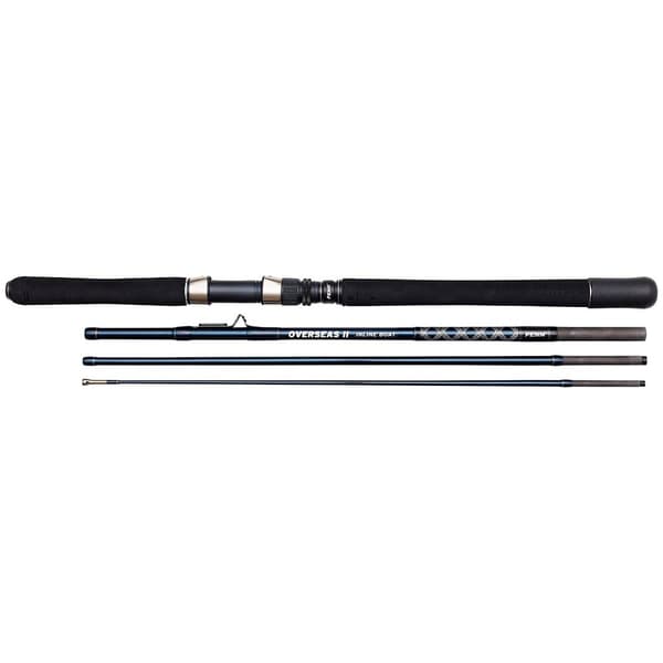 Penn Baitcasting Stang Overseas Ii Inline Boat Søvfarvet 2.10 m / 20-30 Lbs