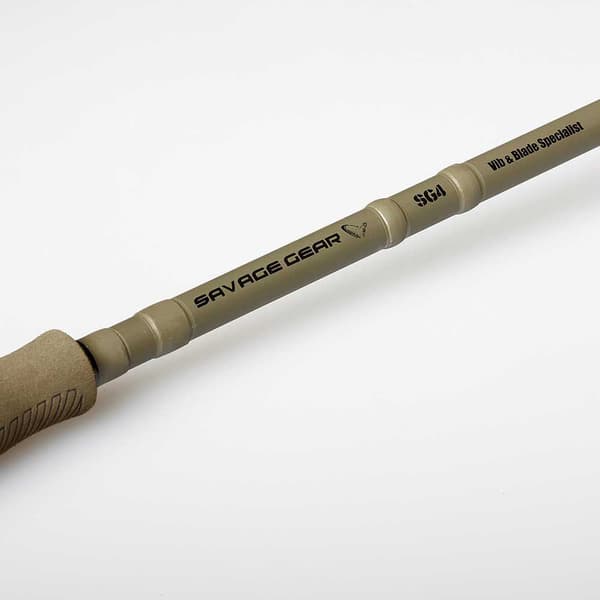 Savage Gear Sg4 Vib&blade Specialist Spinnfiskespö Silver 2.33 m / 10-35 g