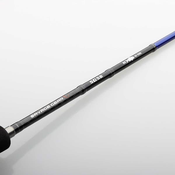 Savage Gear Sgs6 Tai Rubber Kabura-sauva Hopeinen 2.13 m / 40-150 g