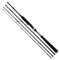 Miniatyrbillede 1 af 2: Cinnetic Raycast Xbr 4 Travel Slim Spinnestang Sort 2.70 m / 7-35 g