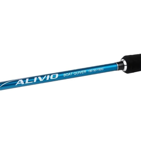Shimano Alivio Boat Quiver 180 cm - 50-150 g Carbon Boat fiskespö med kraftfullt slag och låg spets