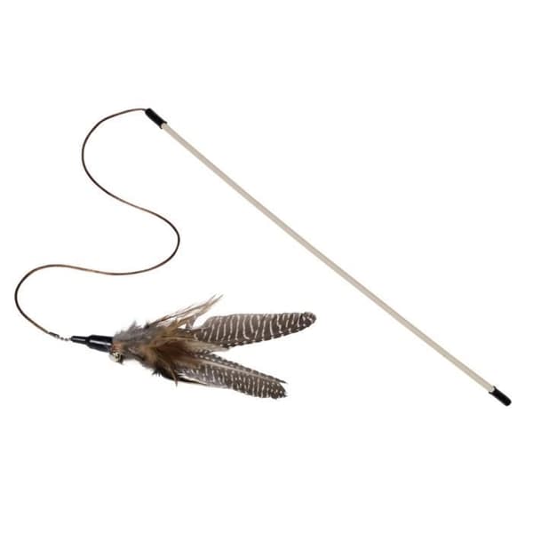 Kattfiske Spö - Nobby Pet - Fjädrar - 46 cm - Brun - Unisex