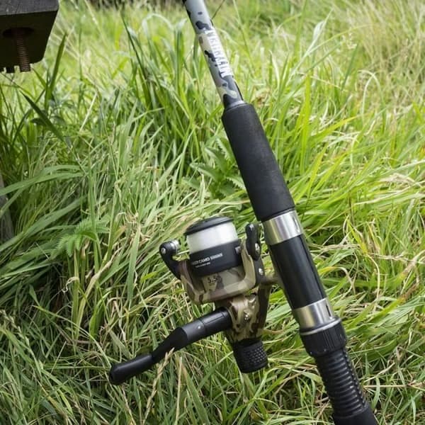 Fiske set - MITCHELL - Tanager Kamouflage - Spö 180 cm - Rulle med Snöre - Beten Inkluderat