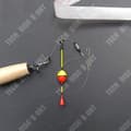 Miniatyrbild 3 av 4: TD® Isfiske Set Fiskespö Solid Spö Fast Layer Drift Ice Fishing Set Glidkombination