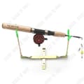 Miniatyrbild 1 av 4: TD® Isfiske Set Fiskespö Solid Spö Fast Layer Drift Ice Fishing Set Glidkombination