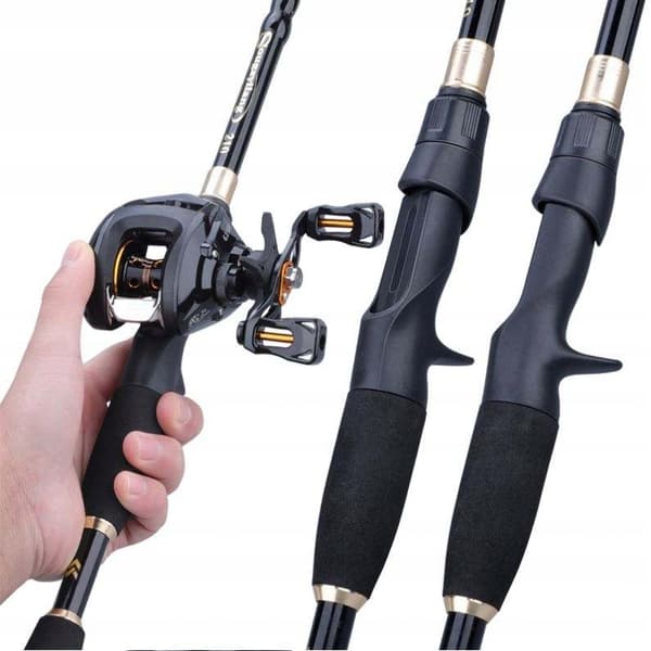 Teleskopisk fiskestang i kulfiber 1,8m 7el stærk 8-25g