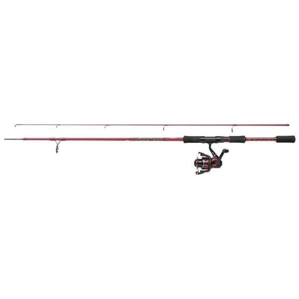 Mitchell Tanager 2 Red Combo spinnspö och rulle set för rovdjursfiske, bra kvalitet, attraktivt pris