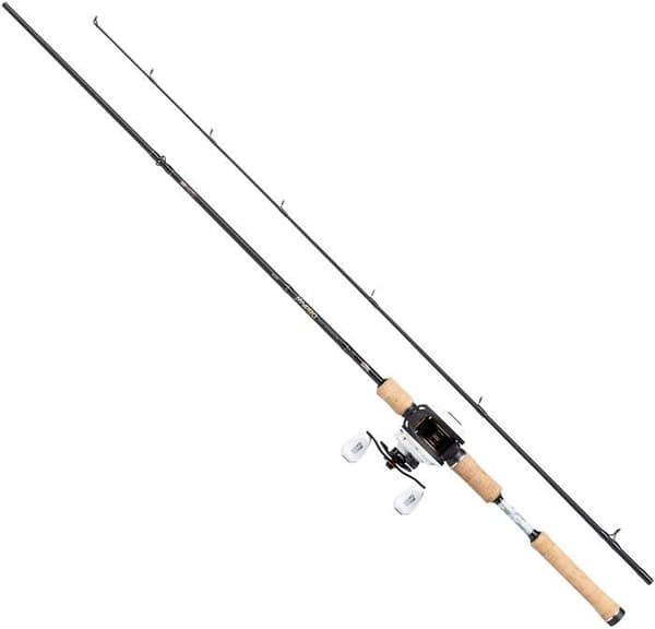 Abu Garcia - 1548578 - Max Pro Casting Rute and Bait Cast Rollen Combo - Raubfischangeln - Hecht, Zander, Barsch