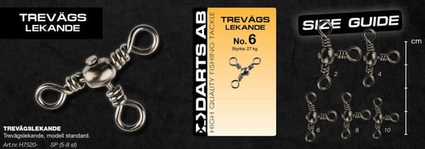 Darts Trevägslekande No. 8