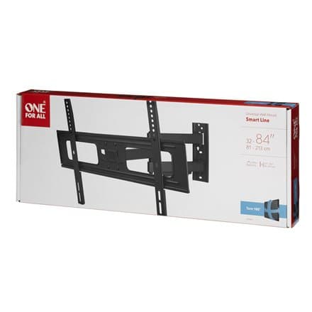 Universal TV Wall Mount ONE FOR ALL TV BRACKET, SMART TURN 180, VESA 600 GLOBAL / WM2651
