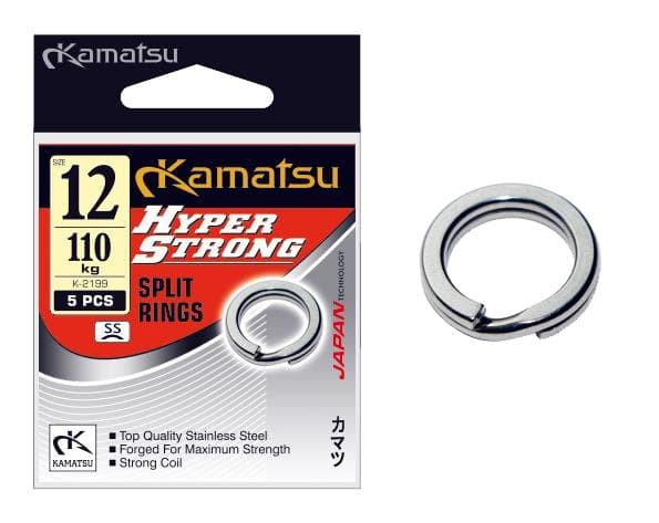 KAMATSU HYPER STRONG FORBINDELSESHJUL 10 STK. K-2199/7 Sølv