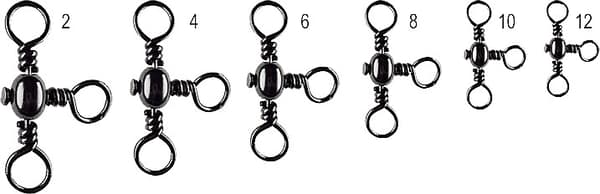 Jaxon Triple Barrel Swivel NR. 10 14KG AJ-KR15010C |AJ-KR15010C