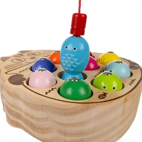 Spelet "Fånga fiskar" på en magnet Kruzzel 21856