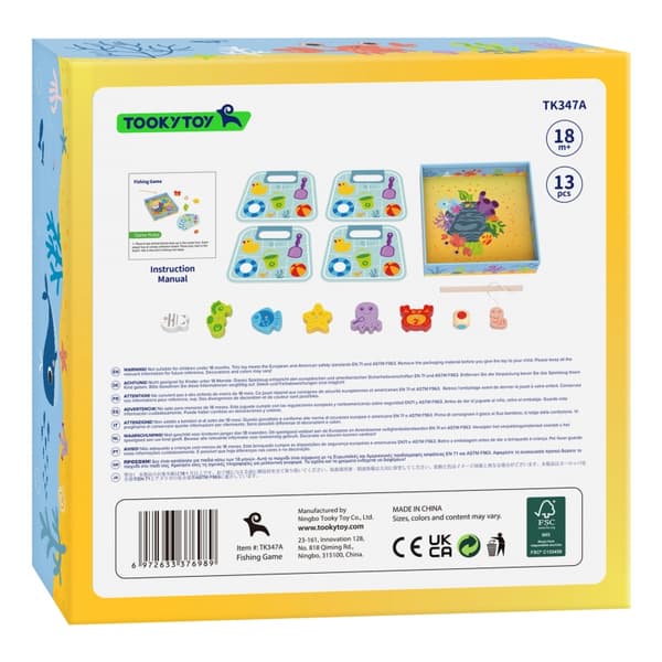 TOOKY TOY Fiskespel Arkadspel