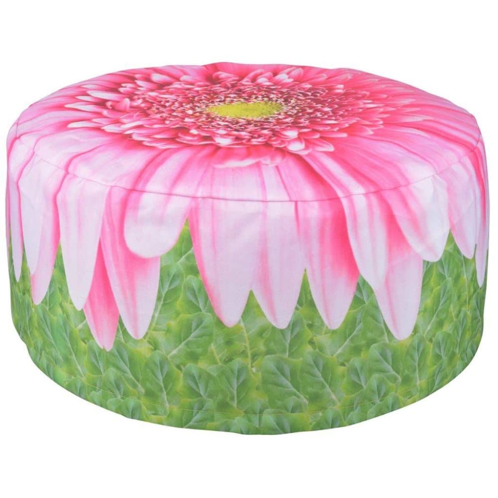 Esschert Design oppustelig udendørspuf gerberablomst 58 cm BK015