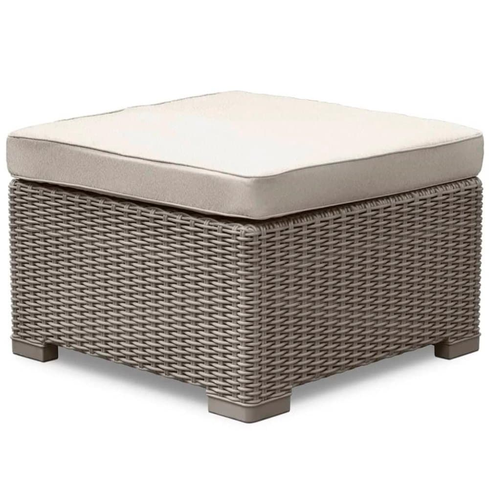 Allibert udendørs ottoman California cappuccinofarvet 233447