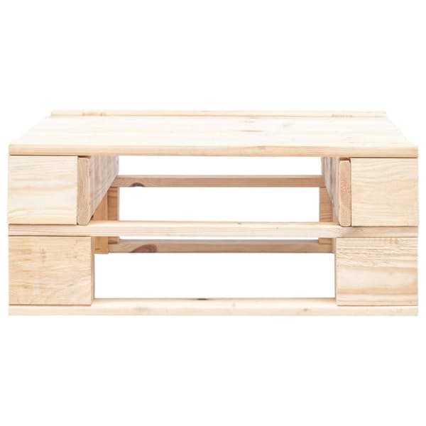 vidaXL Hageottoman paller tre