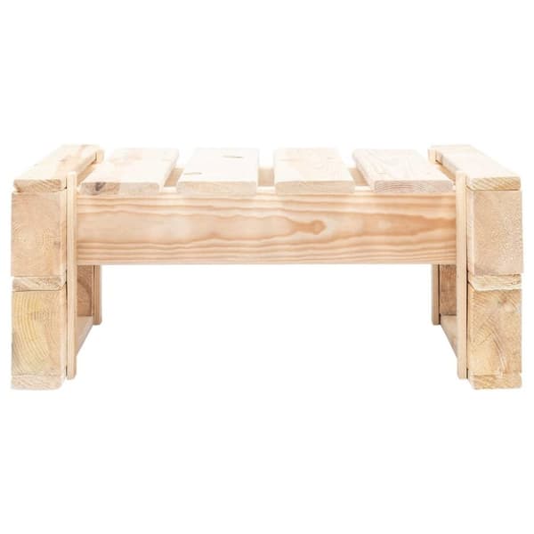 vidaXL Hageottoman paller tre