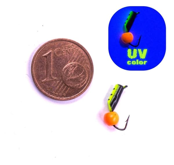 Mormyška wolfram Beznasadka 2,5 0,6 g 07-052-1 oransje