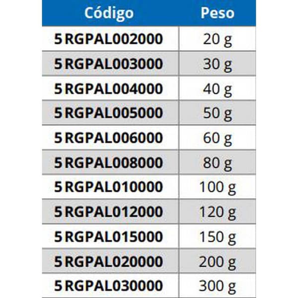 Ragot Messing Ring Bly 10 Enheder Søvfarvet 200 g