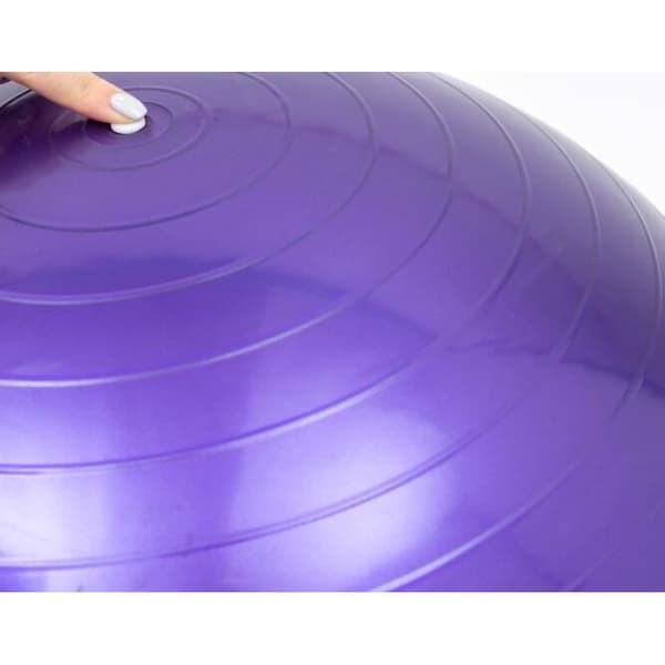 Fitness Ball - Swiss Ball - 65 cm - Blå - Storlek S - Anti-burst