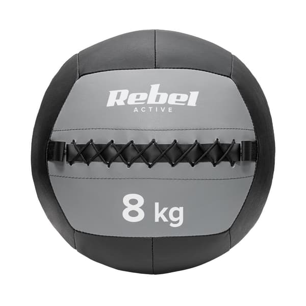 Medicinboll för övningar 8 kg REBEL ACTIVE