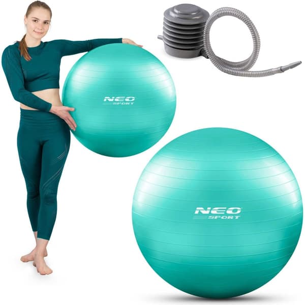Träningsboll 65 cm NS-951 turkos