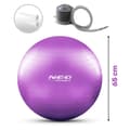 Pikkukuva 7 / 9: Harjoituspallo 65 cm NS-951 violetti