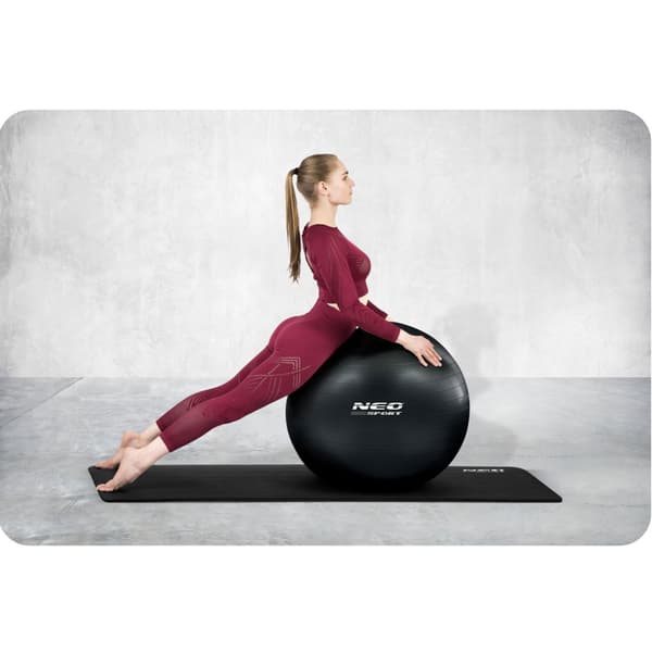 Træningsbold 75 cm NS-952 sort