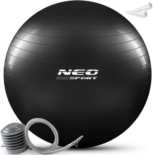 Träningsboll 75 cm NS-952 svart