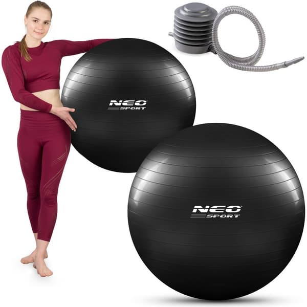 Harjoituspallo 75 cm NS-952 musta