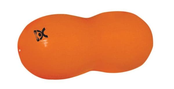 Swiss ball - gymboll - swiss ball Cando - 30-1726 - Uppblåsbar sadelrulle Orange 50 cm x 100 cm
