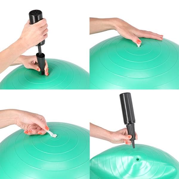 YB01 NY 75CM AZURE GYMNASTISK BALL HMS
