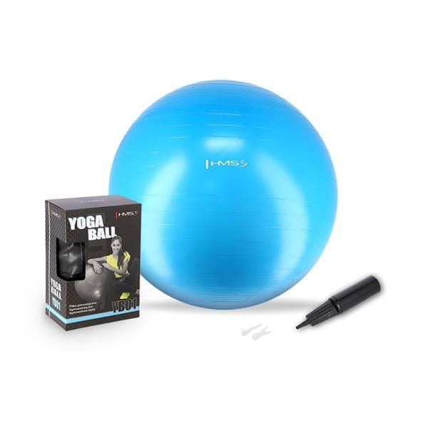 YB01 NY 75CM AZURE GYMNASTISK BALL HMS