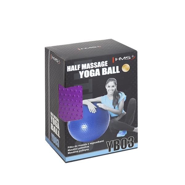 YB03 NY 55CM VIOLTT GYMNASTISK MASSAGEBOL HMS