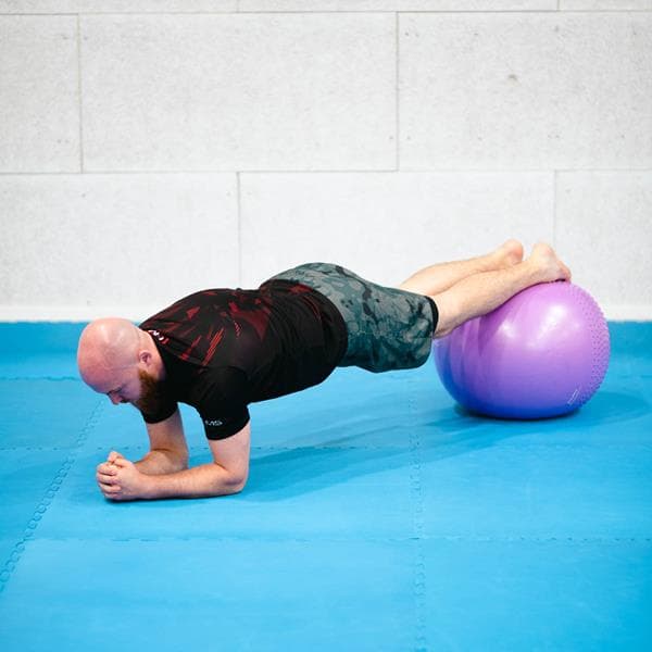 YB03 NY 55CM VIOLTT GYMNASTISK MASSAGEBOL HMS