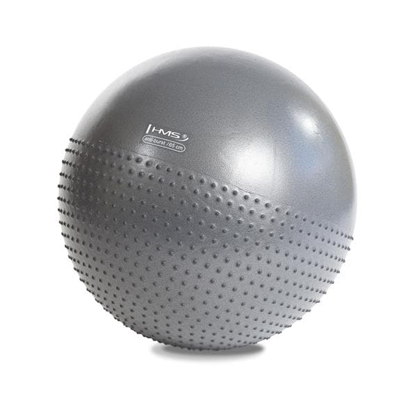 YB03 NY 65CM GRÅ GYMNASTISK MASSAGEKULLE HMS