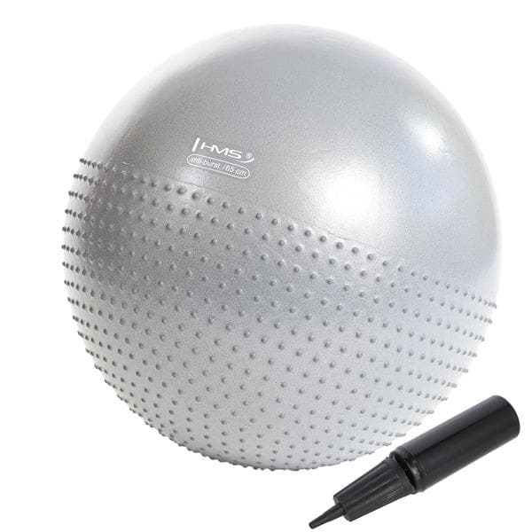 YB03 NY 65CM LYSGÅ GYMNASTISK MASSAGEKULLE HMS