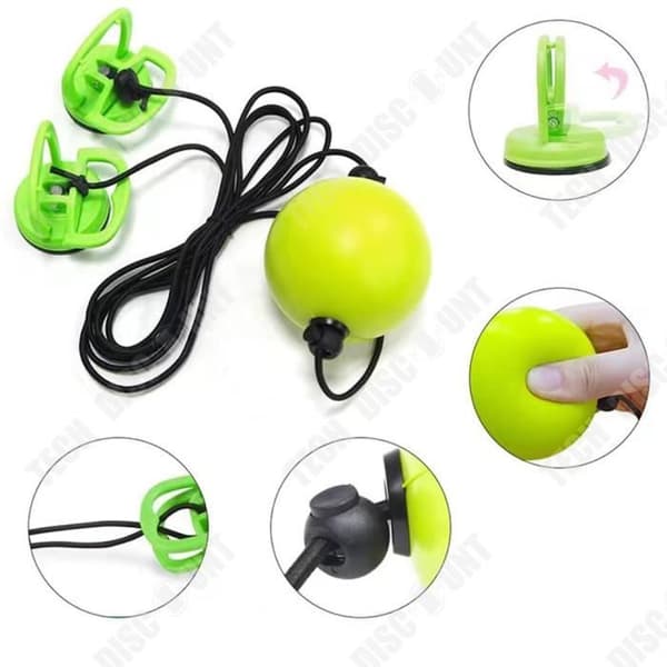 TD® Sucker suspension boxningsreflex bollupphängning flytande kampboll fitness fysisk träning dekompressionsventilboll