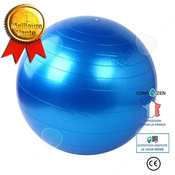 C® 55cm Yogaboll Förtjockning Explosionssäker Fitnessboll Gravida kvinnor Yogaboll Barn Yogaboll 65cm