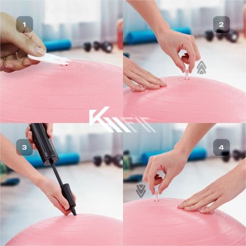 KM-Fit træningsbold 55 cm