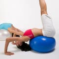 Miniatyrbild 3 av 3: Sun&amp;Sia Blue Yoga/Fitness Ball Storlek M Pump Levereras Diameter 65cm