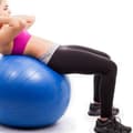 Miniatyrbild 2 av 3: Sun&amp;Sia Blue Yoga/Fitness Ball Storlek M Pump Levereras Diameter 65cm