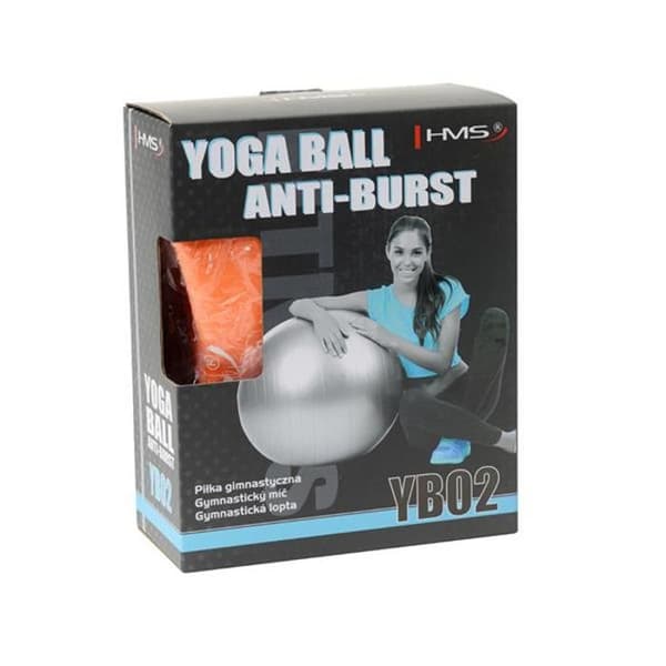 YB02 NY ANTISPLIT GYMNASTIKBOLL ORANGE 55CM HMS