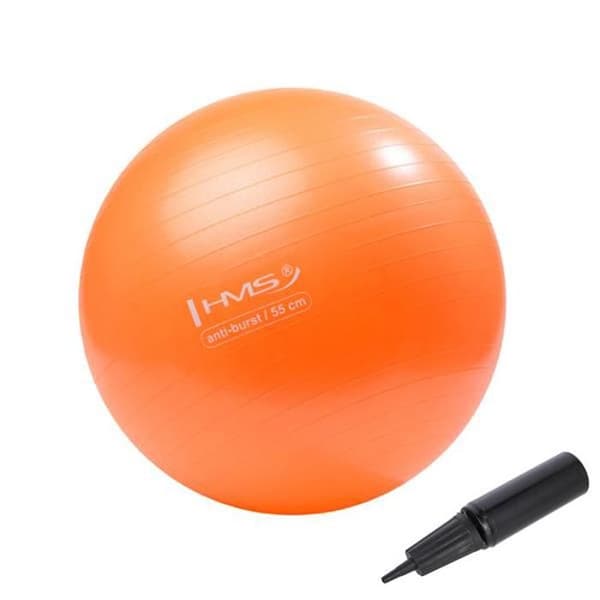 YB02 NY ANTISPLIT GYMNASTIKBOLL ORANGE 55CM HMS