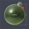 Miniatyrbild 2 av 3: Icke-explosiv gymnastikboll OUTLINER LS3222, Ø65 cm, PVC