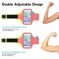 Miniatyrbild 5 av 10: Utomhussport Löpning armväska Fodral Fitness mobil reflexremsa M